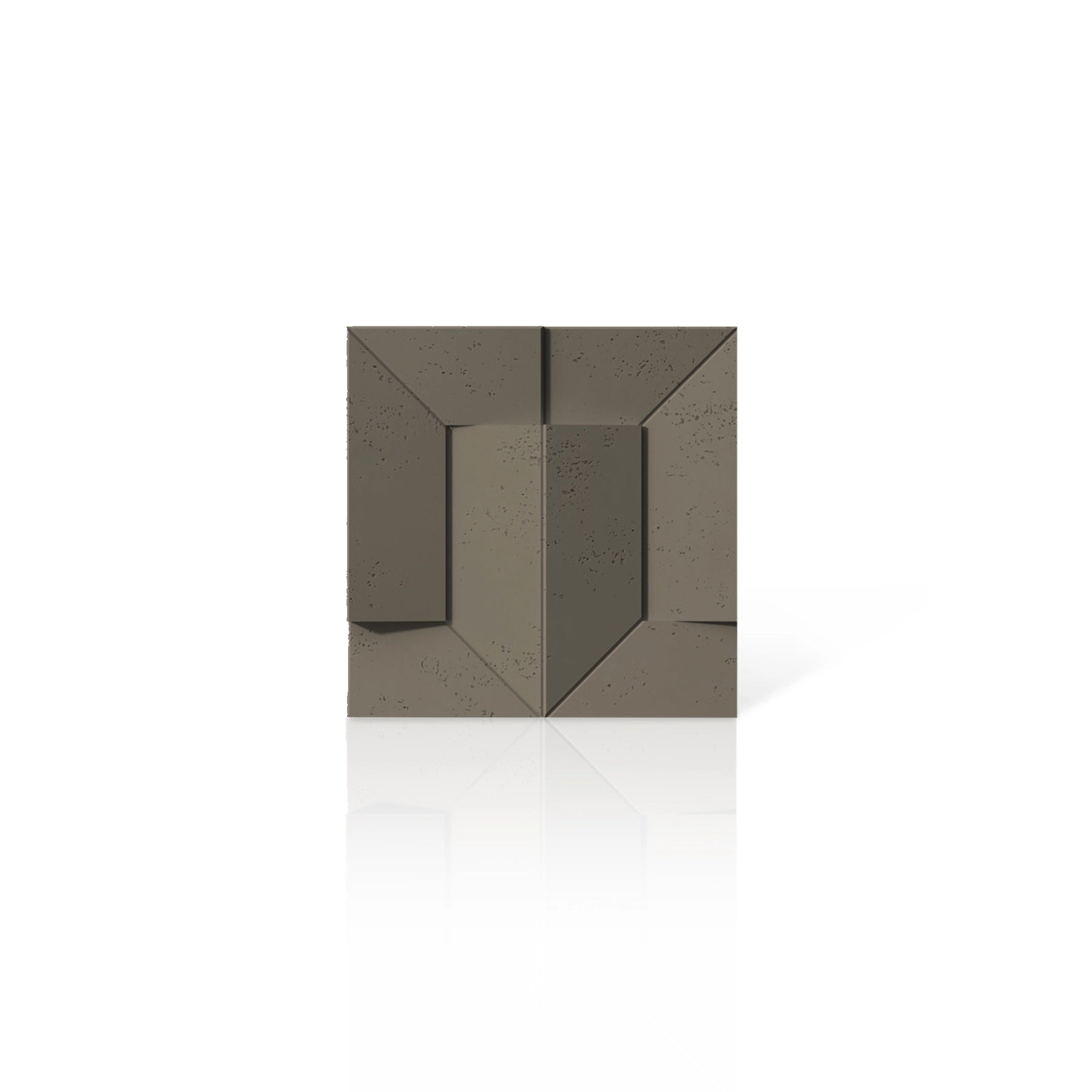 3D Concrete Wall Panels TRANSFORMER colour swatch on white background DecorMania UK